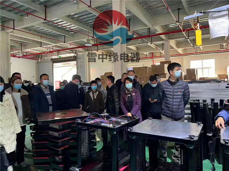 陜西太白縣委組織安排人員，前來我廠區(qū)考察學(xué)習(xí)